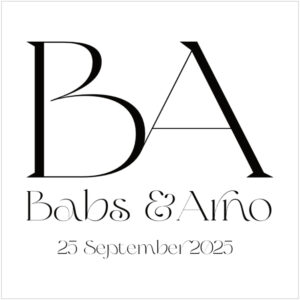 Initialen Logo - Babs en Arno